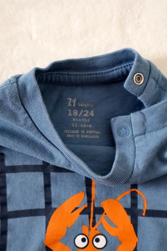 Lote 3 t-shirts menino 18/24meses, Zippy, Como novas – photo 3
